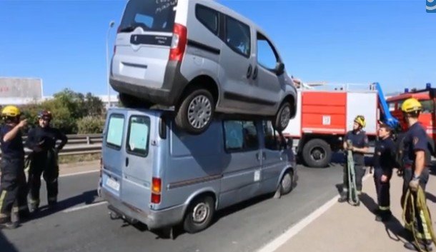 accidente de furgoneta